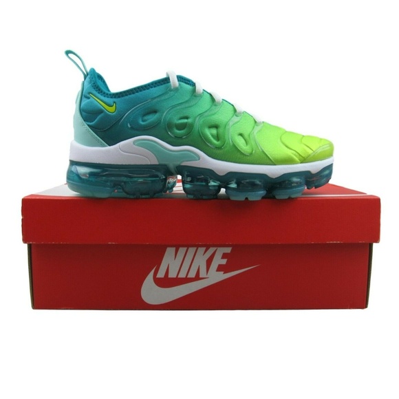 Nike Shoes - Nike Air Vapormax Plus Teal Cyber Lemon Lime